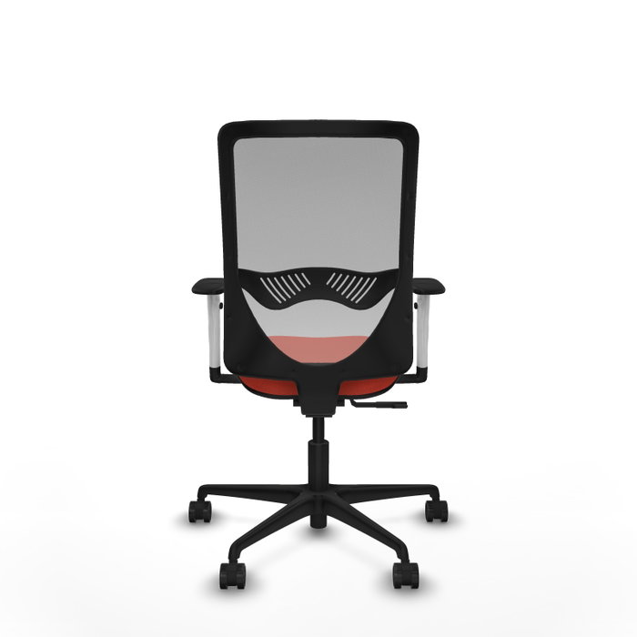 PIQUERAS Y CRESPO Silla de oficina Zulema Naranja y Gris PIQUERAS Y CRESPO Silla de oficina Zulema Naranja y Gris