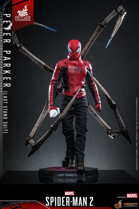 Hot Toys Spider-Man Figura 1/6 Peter Parker (Last Stand Suit)