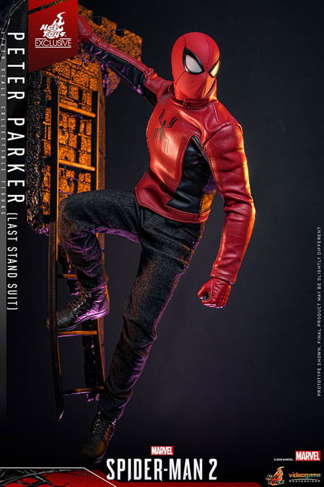 Hot Toys Spider-Man Figura 1/6 Peter Parker (Last Stand Suit)