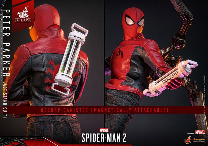 Hot Toys Spider-Man Figura 1/6 Peter Parker (Last Stand Suit)