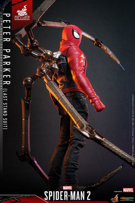 Hot Toys Spider-Man Figura 1/6 Peter Parker (Last Stand Suit)