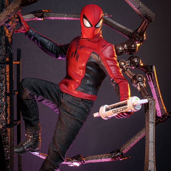 Hot Toys Spider-Man Figura 1/6 Peter Parker (Last Stand Suit)