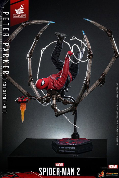Hot Toys Spider-Man Figura 1/6 Peter Parker (Last Stand Suit)