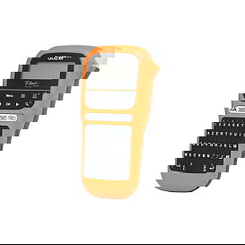 Brother PT-E110 Etiquetadora Portátil, Transferencia Térmica, QWERTY, Negro y Naranja, Incluye Cartucho, 9 Estilos de Fuente, 20 Idiomas, Hasta 12 mm de Ancho de Etiqueta