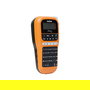 Brother PT-E110 Etiquetadora Portátil, Transferencia Térmica, QWERTY, Negro y Naranja, Incluye Cartucho, 9 Estilos de Fuente, 20 Idiomas, Hasta 12 mm de Ancho de Etiqueta