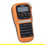 Brother PT-E110 Etiquetadora Portátil, Transferencia Térmica, QWERTY, Negro y Naranja, Incluye Cartucho, 9 Estilos de Fuente, 20 Idiomas, Hasta 12 mm de Ancho de Etiqueta