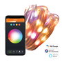Muvit Guirnalda Luces Inteligente Wifi Dreamcolor 5m Controlable por App y Voz para Hogar y Jardín