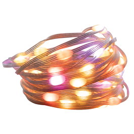 Muvit Guirnalda Luces Inteligente Wifi Dreamcolor 5m Controlable por App y Voz para Hogar y Jardín