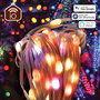 Muvit Guirnalda Luces Inteligente Wifi Dreamcolor 5m Controlable por App y Voz para Hogar y Jardín