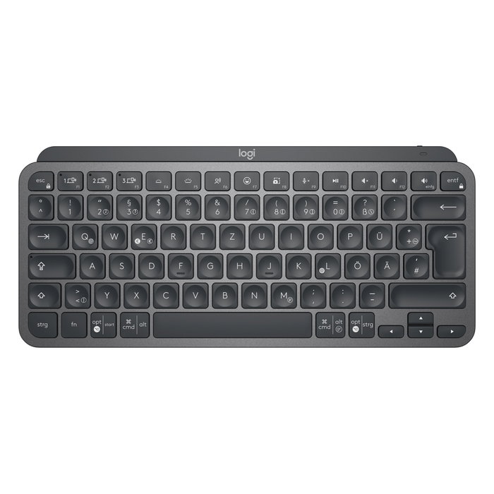 Teclado alemán + raton mx keys mini combo for businessperp - graphite - deu - central