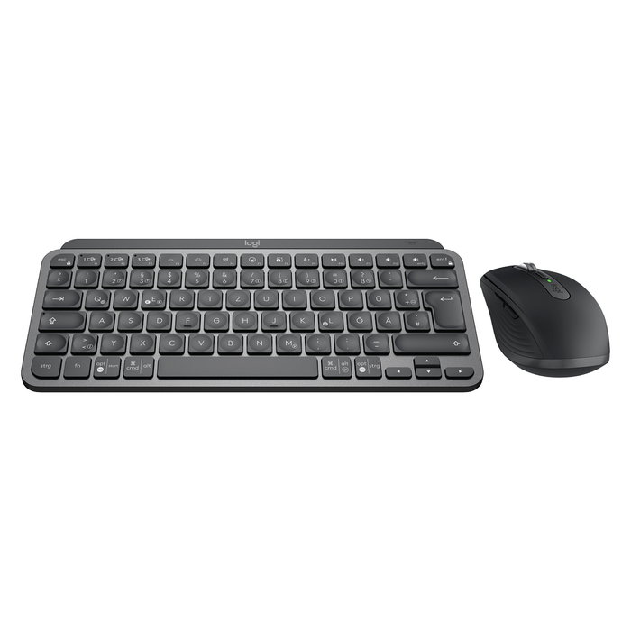 Teclado alemán + raton mx keys mini combo for businessperp - graphite - deu - central
