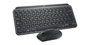 Logitech MX Keys Mini Business Combo de Teclado QWERTZ Alemán y Ratón, Grafito