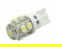 M-Tech L018 W - W5 W 9XSmd3528 Blanco LED Bombilla para Luces de Posición, Intermitentes, Interior, Matrícula y Panel de Instrumentos