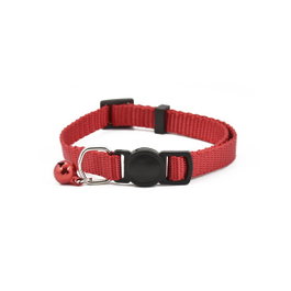 Nayeco Collar Gato Basic Rojo 20-33 cm x 1 cm (Set de 3)