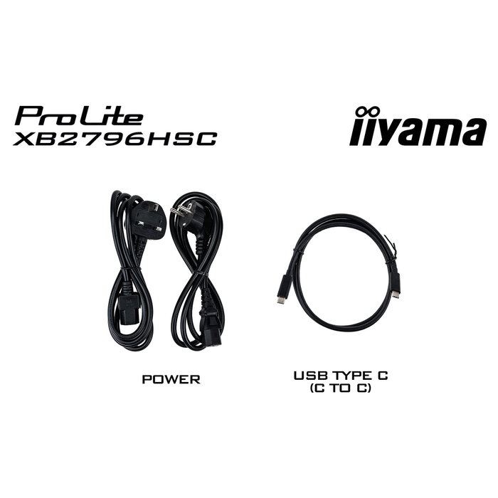 iiyama ProLite XB2796HSC-B1 68,6 cm (27") Monitor Full HD IPS 144Hz 3ms USB-C Altavoces Negro iiyama ProLite XB2796HSC-B1 68,6 cm (27") Monitor Full HD IPS 144Hz 3ms USB-C Altavoces Negro