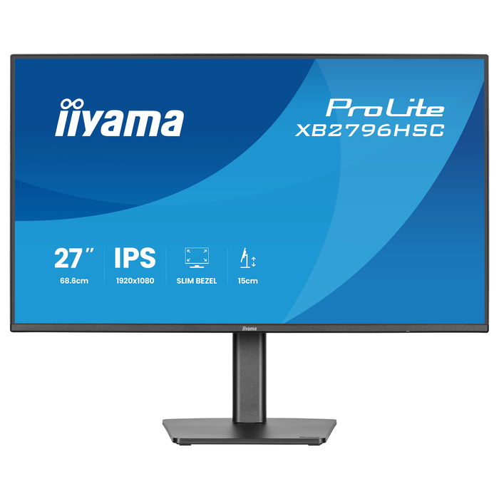 IIYAMA Monitor ProLite XB2796HSC / XB2796HSC-B1 Black, Pantalla LCD