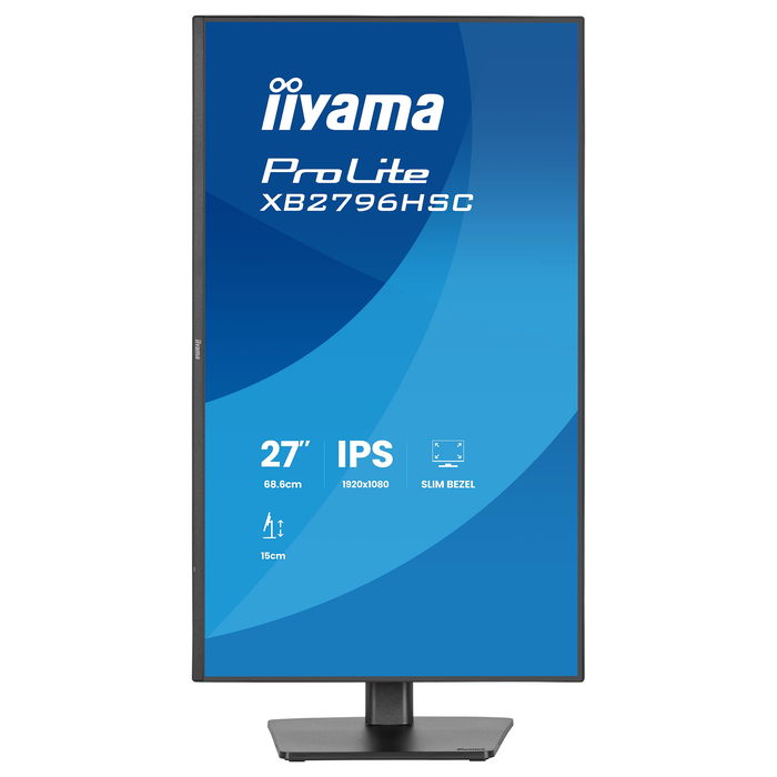 IIYAMA Monitor ProLite XB2796HSC / XB2796HSC-B1 Black, Pantalla LCD