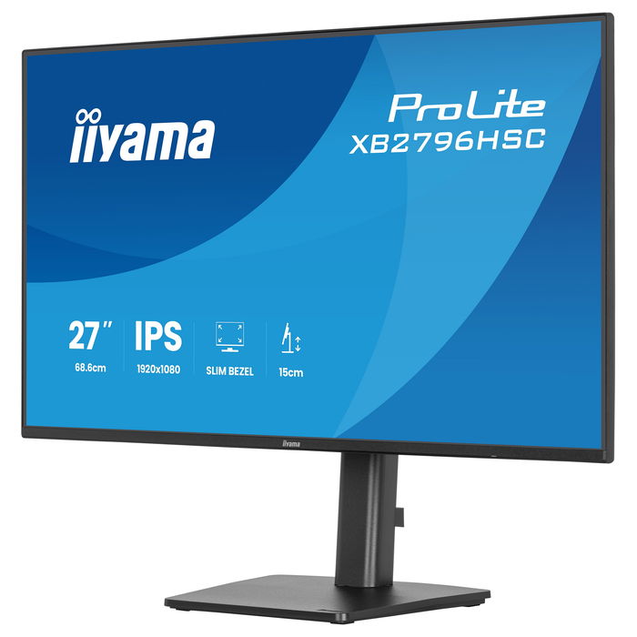 IIYAMA Monitor ProLite XB2796HSC / XB2796HSC-B1 Black, Pantalla LCD