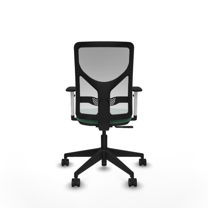 PIQUERAS Y CRESPO Silla de oficina Motilla con Mecanismo Sincro Verde Esmeralda y Blanco PIQUERAS Y CRESPO Silla de oficina Motilla con Mecanismo Sincro Verde Esmeralda y Blanco