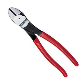 Knipex 74 01 180 Alicate diagonal de corte, Acero cromo vanadio, Mango de plástico rojo, 180 mm