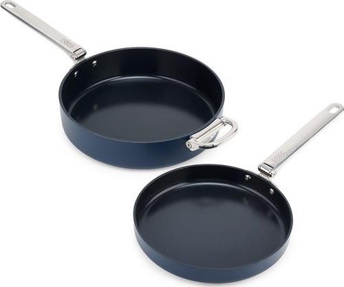Joseph Joseph Space Fold Set de 2 sartenes de Ø 24 cm y Ø 28 cm Azul Joseph Joseph Space Fold Set de 2 sartenes de Ø 24 cm y Ø 28 cm Azul