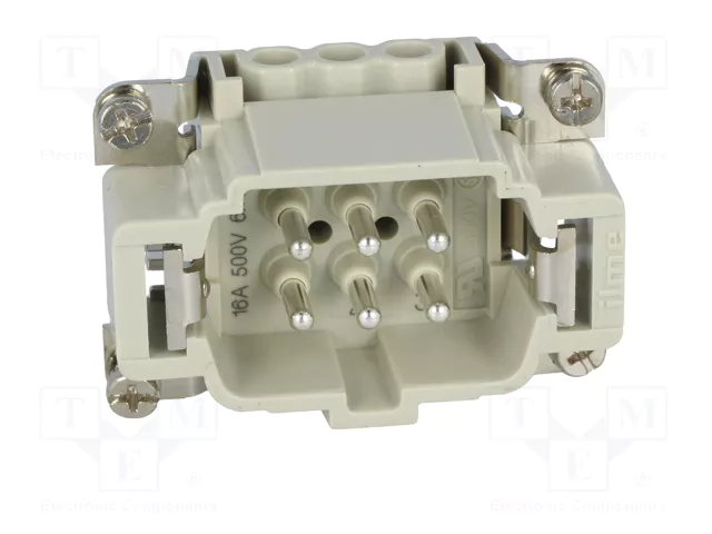 ILME Conector HDC CNE Macho 6 PIN 16A 500V
