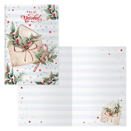 DOHE Set de 6 Tarjetas de Felicitación Navideñas con Sobre 115x170 mm
