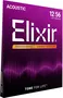Elixir Juego Acústica Nanoweb 92/8 Phosphor Bronze Cuerdas ML 12-56