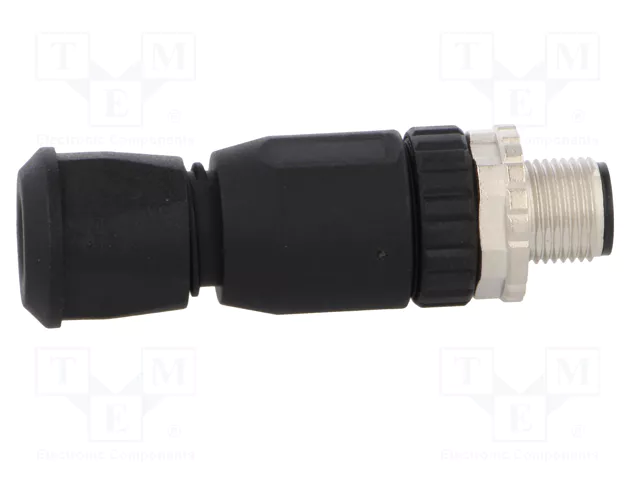 HARTING Conector M12 macho de 5 pines, recto, IP67
