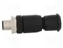 HARTING Conector M12 macho de 5 pines, recto, IP67