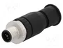 HARTING Conector M12 macho de 5 pines, recto, IP67