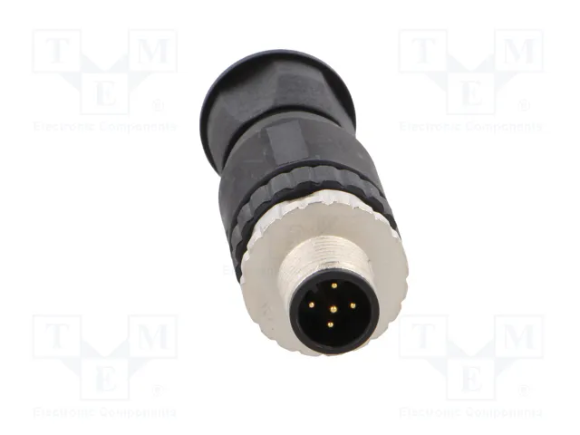 HARTING Conector M12 macho de 5 pines, recto, IP67