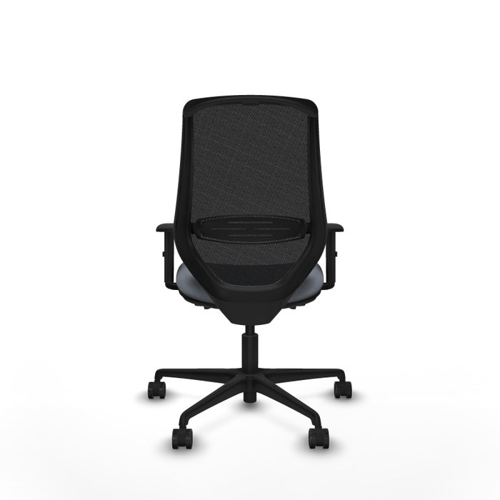 PIQUERAS Y CRESPO Silla de oficina Mardos con mecanismo Sincro/Traslack Gris y Negro