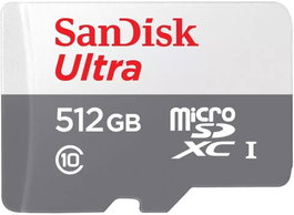 SanDisk Ultra microSDXC 512GB Android 100MB/s UHS-I Clase 10