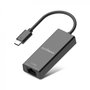 Edimax Adaptador Ethernet USB-C a 2.5G Gigabit, USB 3.0, RJ45, hasta 2.5 Gbps, 100M/1Gbps/2.5Gbps