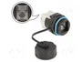 DeLOCK Conector de cable RJ45 hembra a Cat.6A LSA con tapa protectora IP68
