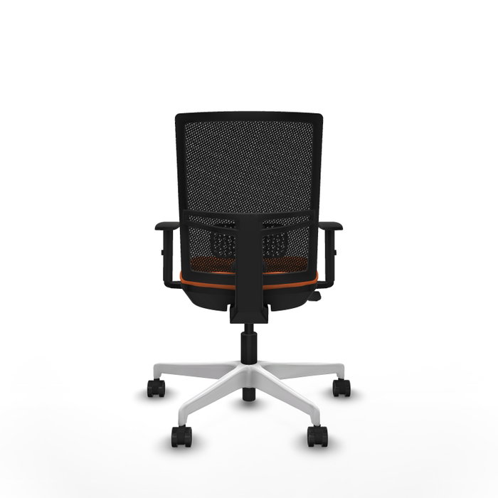 PIQUERAS Y CRESPO Silla de oficina Yunquera Naranja y Negro PIQUERAS Y CRESPO Silla de oficina Yunquera Naranja y Negro