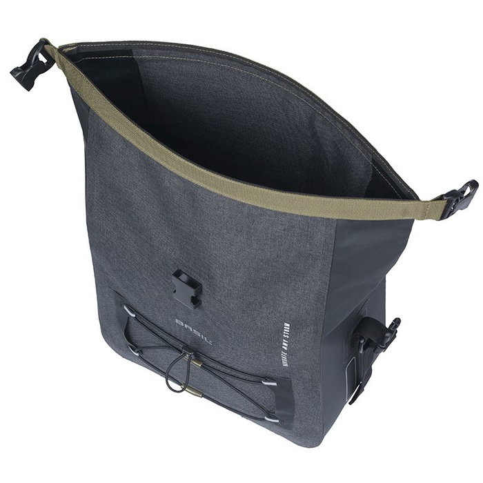 Basil Navigator Storm Bolsa Trasera Portabultos MIK 2.0 13L Impermeable Poliéster 600D