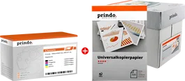 Prindo Classic XL Value Pack Negro, Cian, Magenta y Amarillo