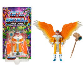 Mattel Figura Motu April O'Neil Turtles of Grayskull HTH19 Masters of the Universe Origins