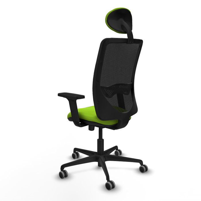 PIQUERAS Y CRESPO Silla de oficina Zulema con mecanismo Sincro/Traslack, Pistacho y Negro PIQUERAS Y CRESPO Silla de oficina Zulema con mecanismo Sincro/Traslack, Pistacho y Negro