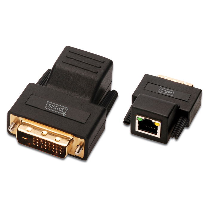 Digitus Extensor DVI por Cat5/UTP, Alcance de 70 Metros, Extender DVI Video sobre Cat5 Digitus Extensor DVI por Cat5/UTP, Alcance de 70 Metros, Extender DVI Video sobre Cat5