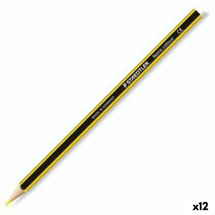 Staedtler Noris Colour Lápices de Colores Amarillo Claro (Set de 12)