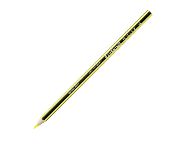 Staedtler Noris Colour Lápices de Colores Ecológicos Amarillo Claro (Set de 12)