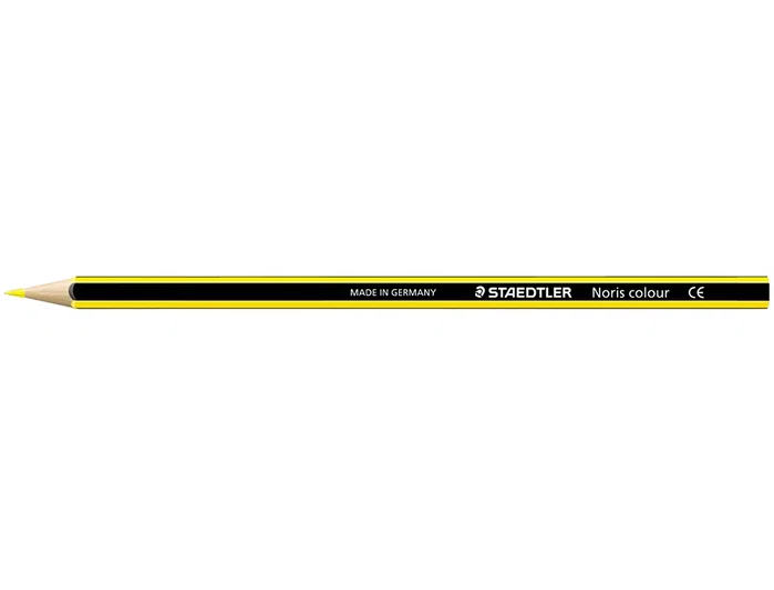 Staedtler Noris Colour Lápices de Colores Ecológicos Amarillo Claro (Set de 12)