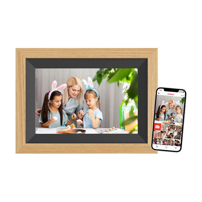 Braun DigiFrame 10B WiFi Madera 25,7cm (10,1 pulg.) Braun DigiFrame 10B WiFi Madera 25,7cm (10,1 pulg.)