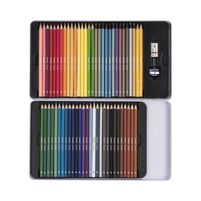 Estuche metálico Bruynzeel de 60 Super Escarabajo retro