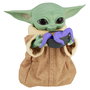 Hasbro Galactic Snackin Grogu Figura Interactiva Baby Yoda The Child Mandalorian Star Wars 23cm Sonidos y Movimientos +4 Años