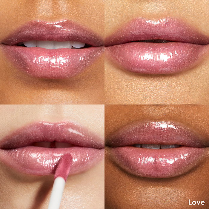BareMinerals MINERALIST Lip Gloss-Bálsamo #love - Brillo Labial Hidratante Vegano con Aceites de Frutas, 4 ml