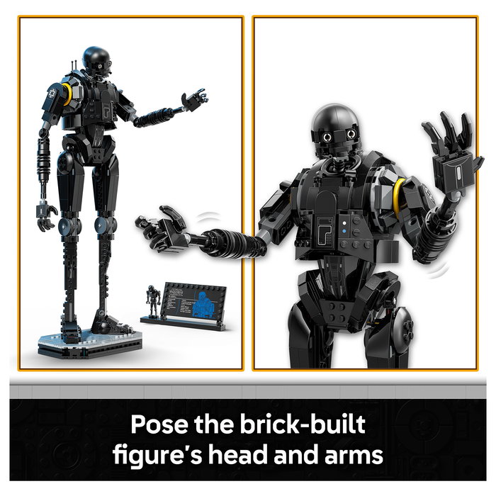 LEGO Star Wars Droide de Seguridad K-2SO 75434 Set de Construcción de 845 Piezas para Niños de 10+ Años